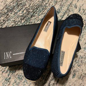 Inc Eclipse Blue Steeviee Espadrille Loafer Size 9M
